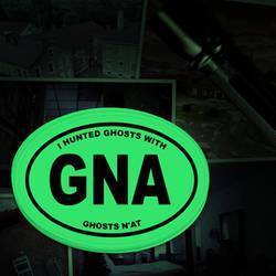 Glow in the Dark Ghost Hunter Sticker