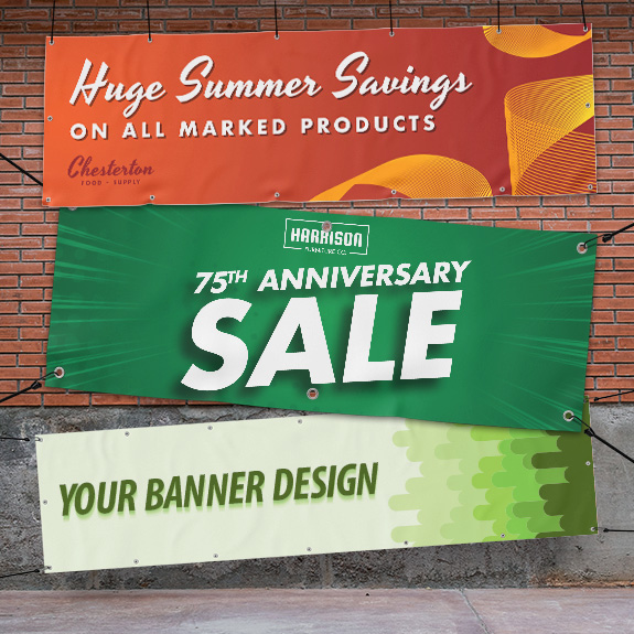 Custom Horizontal Banner