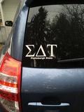Tom's review of Greek Letters Fraternity And Sorority Decals - Symbol Font
