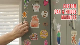 Custom Magnets for your Car, Fridge, or any other Metal Surface