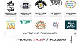 Using Shutterstock's Image Library