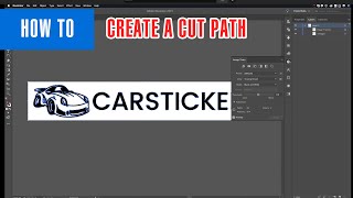 How to Create a Cut Path for a Custom Sticker