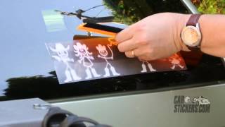 How To Install The Country Western Family Stickers