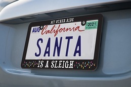 Personalized License Plate Frames