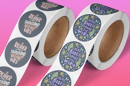 Roll Label Stickers