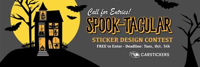 Spook-tacular Sticker Design Contest