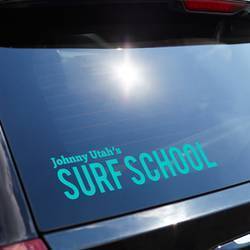 Vinyl Lettering Surf School