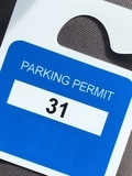 A's review of Design Your Own Parking Permit Hang Tag