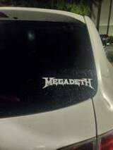 Justin's review of Megadeth Sticker