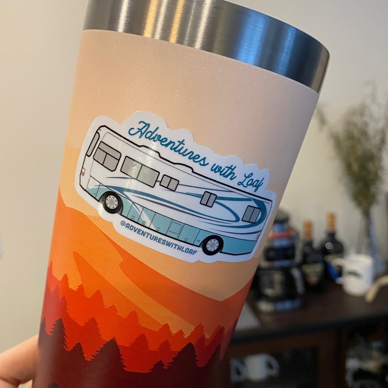 Kristie's photograph of their Stickers for Your Hydro Flask