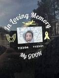 Linette's review of Custom In Loving Memory with Any Photo Sticker