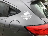 Phill's review of Adventure Is Out There Mountain Badge Sticker