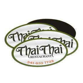 Thai Thai Custom Oval Magnet