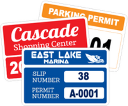 Rectangle Parking Permits