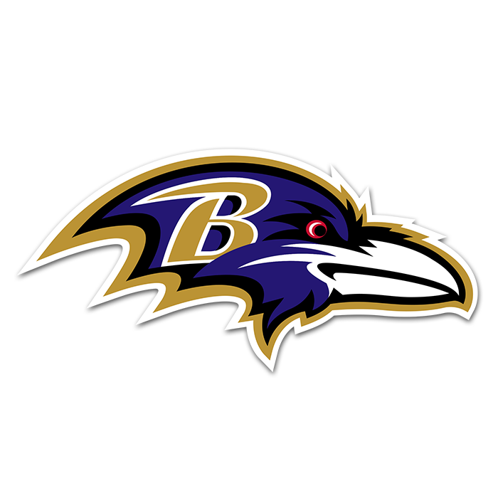 Baltimore Ravens NFL Logo Sticker