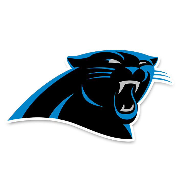 Carolina Panthers NFL Logo Sticker