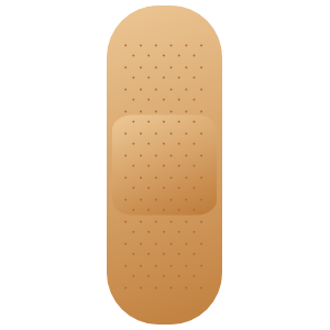 Standard Band Aid Sticker