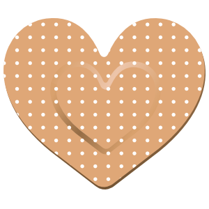 Pretty Heart Band Aid Bandage Sticker