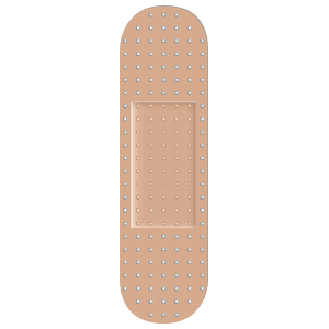 Skinny Band Aid Bandage Sticker
