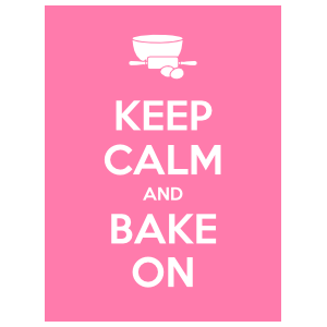 Keep Calm And Bake On Magnet