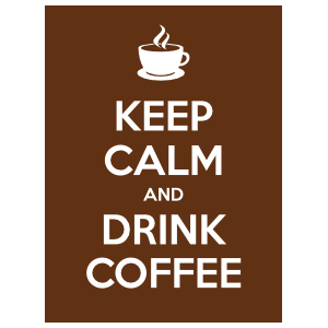 Keep Calm And Drink Coffee Magnet