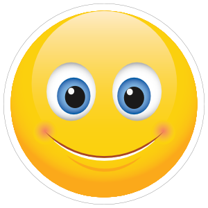 Cute Smile Emoji Sticker