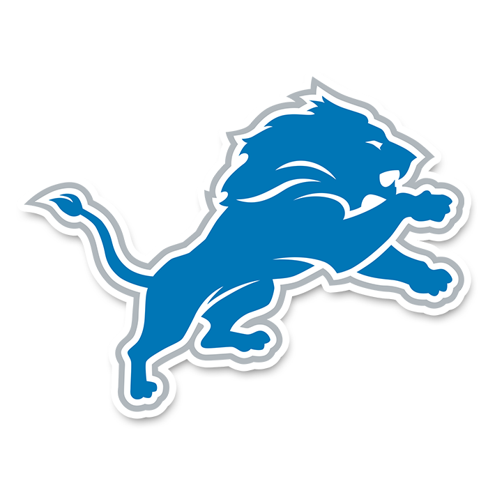 Detroit Lions NFL Logo Sticker