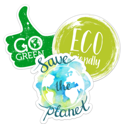 Environment and Eco-Friendly Stickers