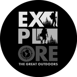 Explore The Outdoors Adventure Sticker