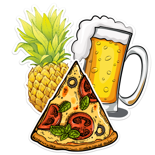 Food and Beverage Stickers