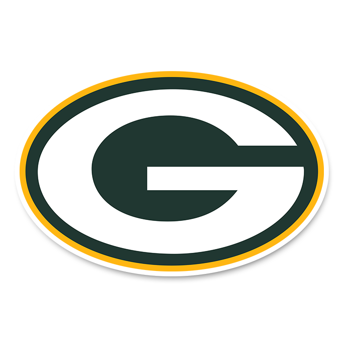 Green Bay Packers NFL Logo Sticker