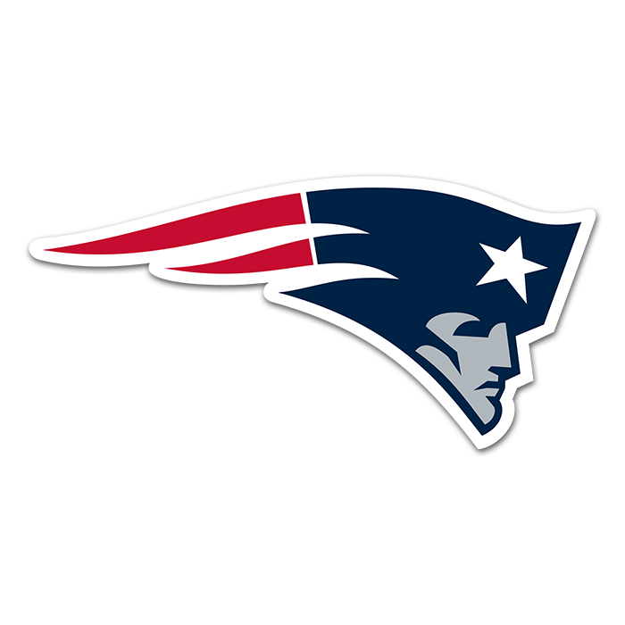 New England Patriots NFL Logo Sticker