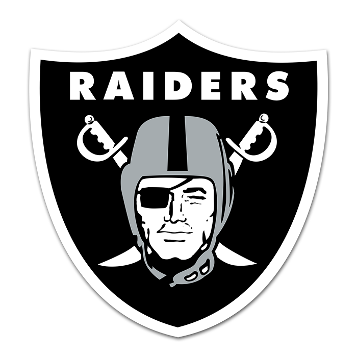 Las Vegas Raiders NFL Logo Sticker