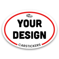 Create A Custom Oval Sticker
