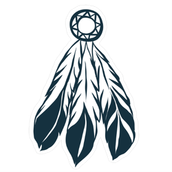 Tribal Feathers Dreamcatcher Sticker